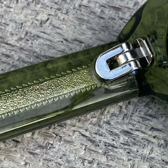 Zenni Olive Green Full Rim Eyeglasses Frames Only Eyewear 125024 - Picture 6 of 16